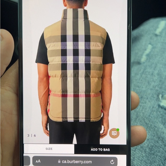 BURBERRY VEST NEW - Picture 3 of 14